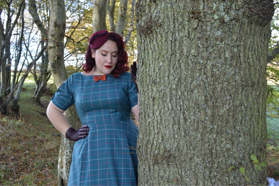 Dancing Days Banned Eliza teal dress Candice hat fascinator, Let the Good Times Roll booties black burgundy