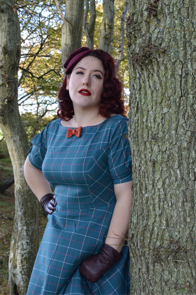 Dancing Days Banned Eliza teal dress Candice hat fascinator, Let the Good Times Roll booties black burgundy