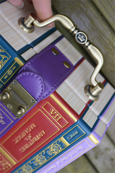 Vendula London quirky books shaped bag 