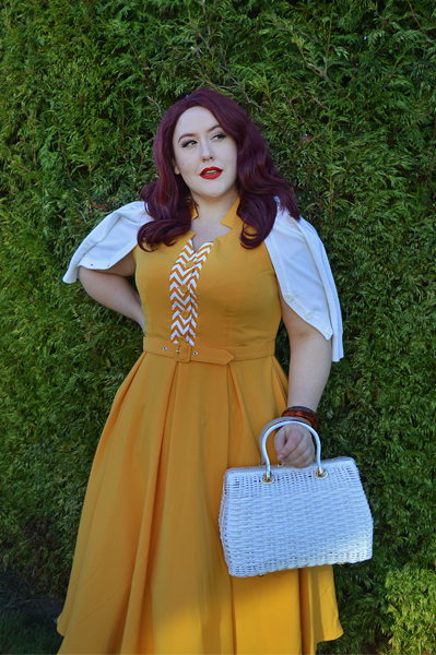 Allegra yellow dress by Miss Candyfloss