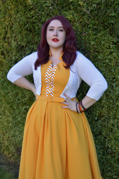 Allegra yellow dress by Miss Candyfloss