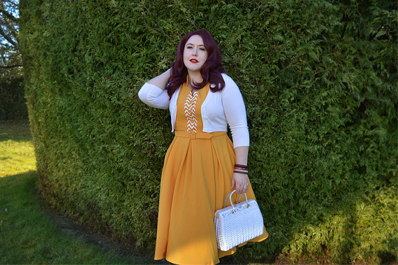 Allegra yellow dress by Miss Candyfloss