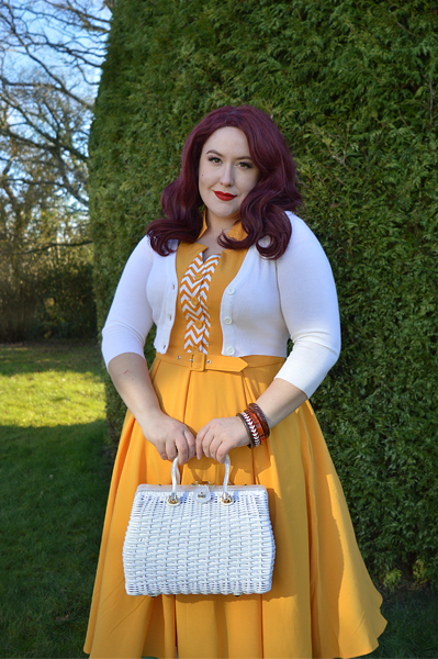 Allegra yellow dress by Miss Candyfloss