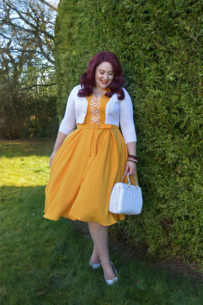 Allegra yellow dress by Miss Candyfloss
