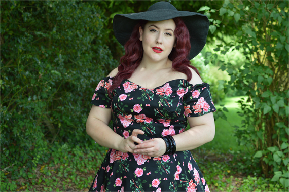 Lady V London Beautiful Roses Liliana dress