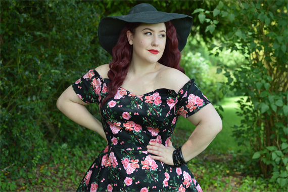 Lady V London Beautiful Roses Liliana dress