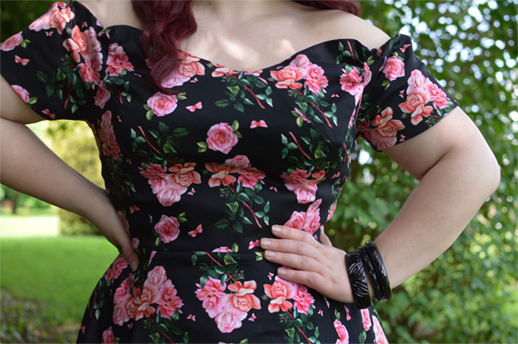 Lady V London Beautiful Roses Liliana dress