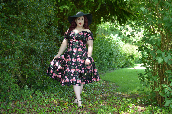 Lady V London Beautiful Roses Liliana dress