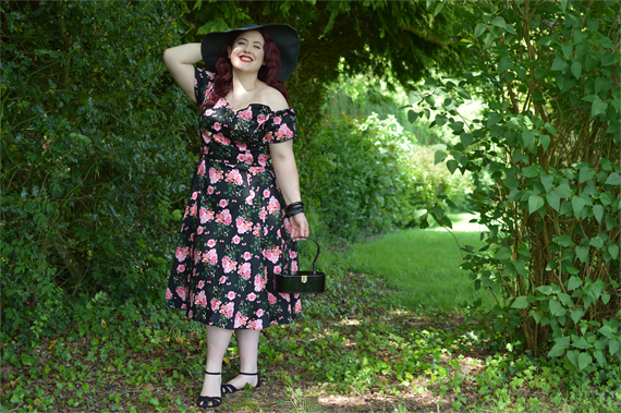 Lady V London Beautiful Roses Liliana dress
