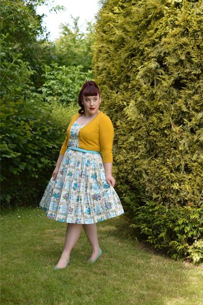 Retrospec'd enchanted fleur gigi dress miss amy may plus size