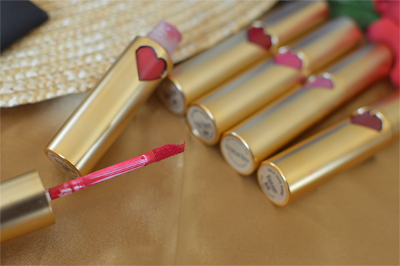 Lola Von Rose vegan cruelty free made in USA vintage liquid lipsticks gold Miss Amy May review