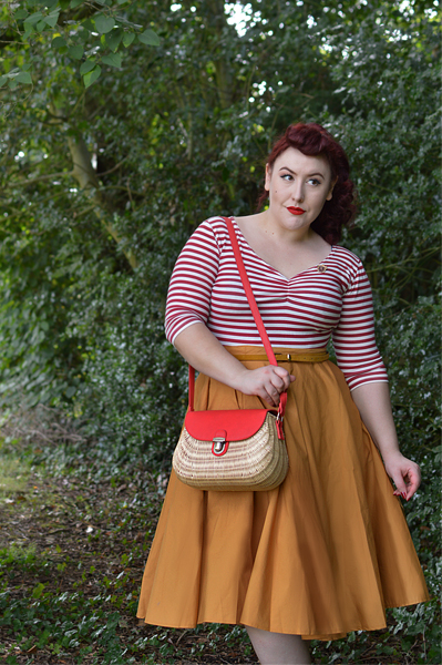 Miss Amy May Hogwarts vintage style Gryffindor student pinup plus size inspired Harry Potter Cosplay disneybound