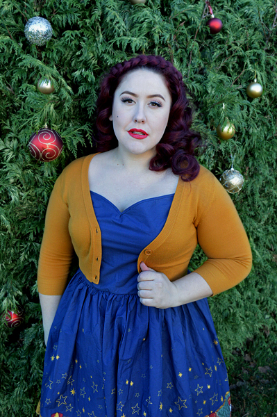 Hell Bunny Nutcracker 50s Christmas dress discount code AMYMAY20!% plus size pinup vintage Miss Amy May fit size review