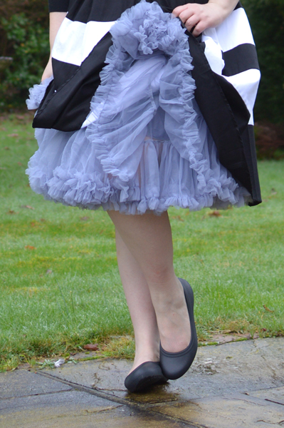 Miss Amy May plus size pinup review Dolly & Dotty 26 inches 63cm soft nylon fluffy petticoat giveaway contest