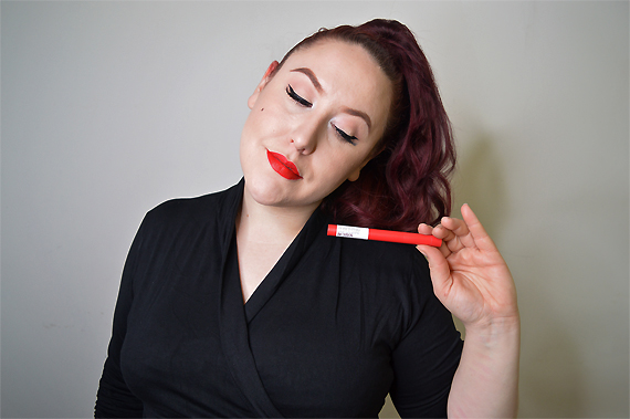 Maybelline Superstay Ink Crayon in Own Your Empire swatches review Miss Amy May lipstick