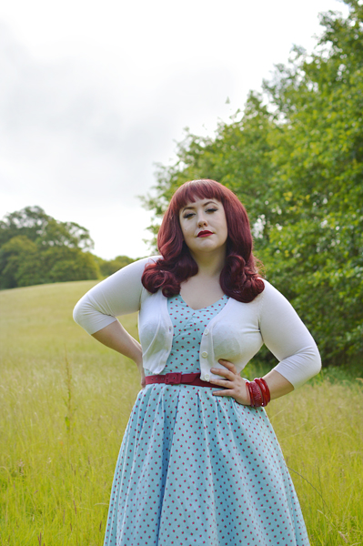 Giselle-Regina dress gifted by Miss Candyfloss fit size review plus size pinup Miss Amy May Fairy tales Disney collection
