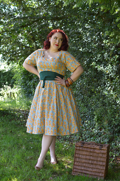 Love UR Look yellow blue grey floral print dress fit sizing review win a dress Miss Amy MsyLove UR Look yellow blue grey floral print dress fit sizing review win a dress Miss Amy May