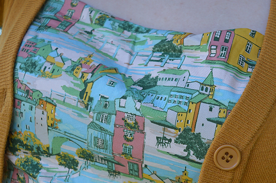 Joanie Clothing Provence print Sunday dress plus size pinup fit review gifted Miss Amy May