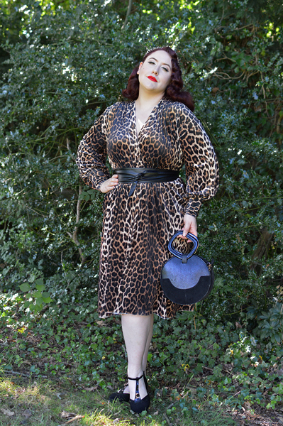 infinity hat by Belbeina Lee leopard print New Zealand vintage hat maker milliner small business Miss Amy May