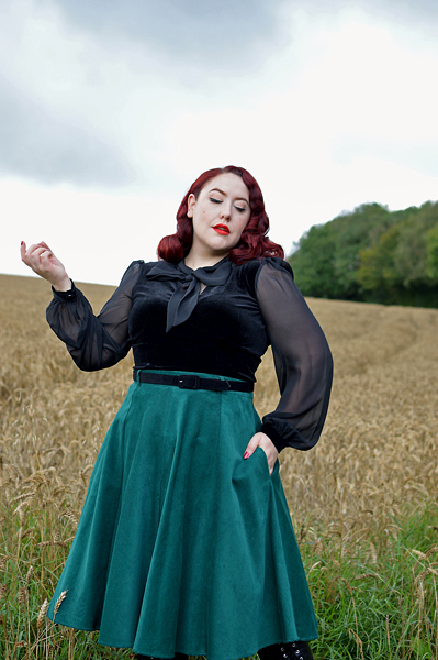 Gabriella Top Jefferson Skirt by Hell Bunny Discount code Amymay20!% for 20% off Hellbunny.com size fit review Miss Amy May