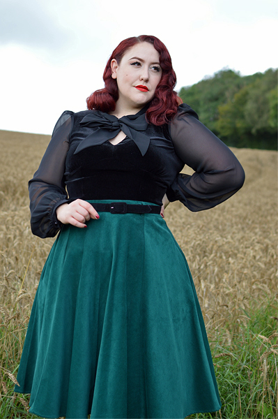 Gabriella Top Jefferson Skirt by Hell Bunny Discount code Amymay20!% for 20% off Hellbunny.com size fit review Miss Amy May
