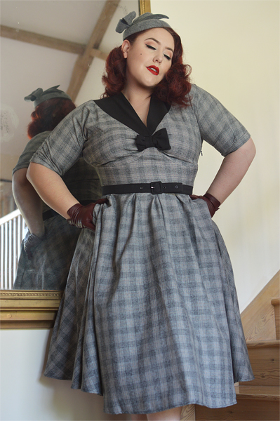Maeby Lou Dolman swing dress Dear Marilyn collection Miss Candyfloss gifted fit size review Miss Amy May