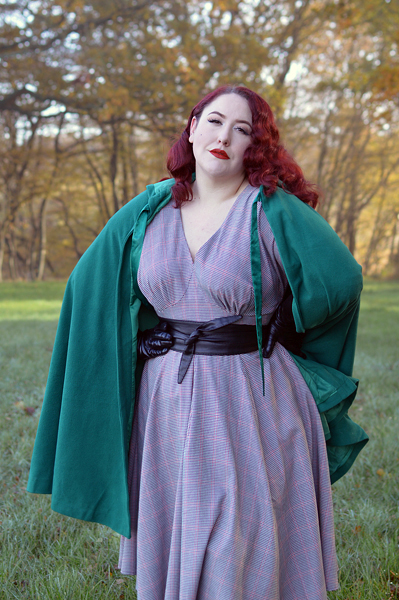 Norina-Lou dress gifted by Miss Candyfloss fit sizing plus size pinup review Miss Amy May