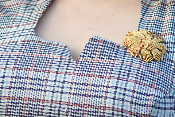 Tatum-lee tartan dress Dear Marilyn gifted by Miss Candyfloss fit size review plus size pinup Miss Amy May