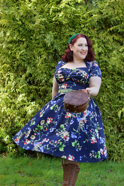 Finella-Lee dress gifted by Miss Candyfloss plus size fit review Miss Amy May