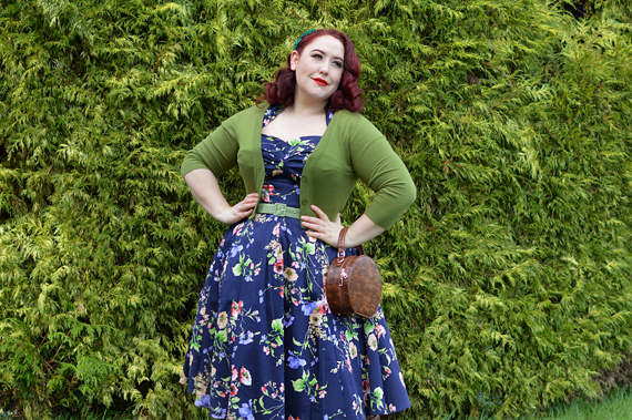 Finella-Lee dress gifted by Miss Candyfloss plus size fit review Miss Amy May