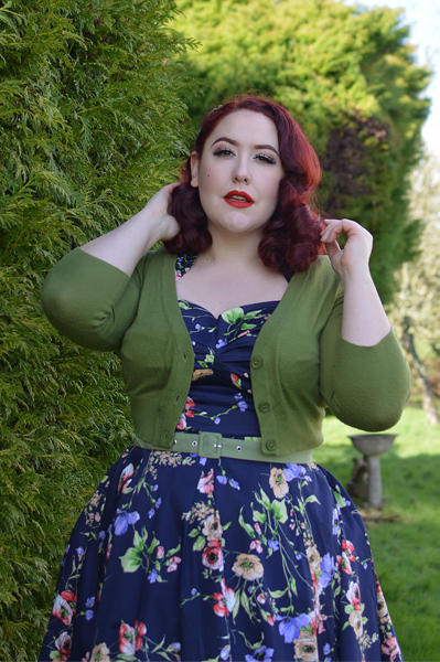 Finella-Lee dress gifted by Miss Candyfloss plus size fit review Miss Amy May