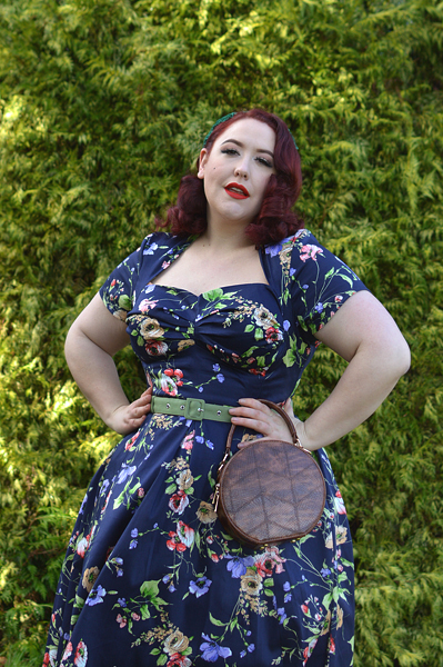 Finella-Lee dress gifted by Miss Candyfloss plus size fit review Miss Amy May