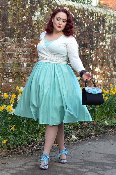 Black and White Willow heels Santiago bag gifted by Ruby Shoo review Miss Amy May