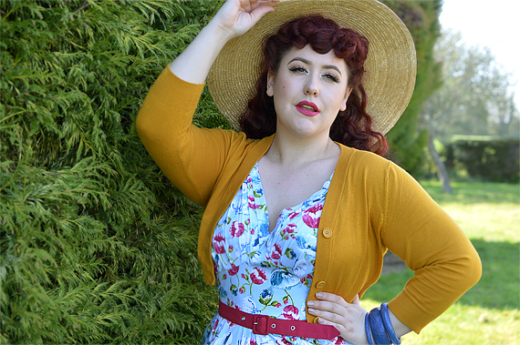 Bassie-Regina dress gifted by Miss Candyfloss plus size pinup fit size review Miss Amy May