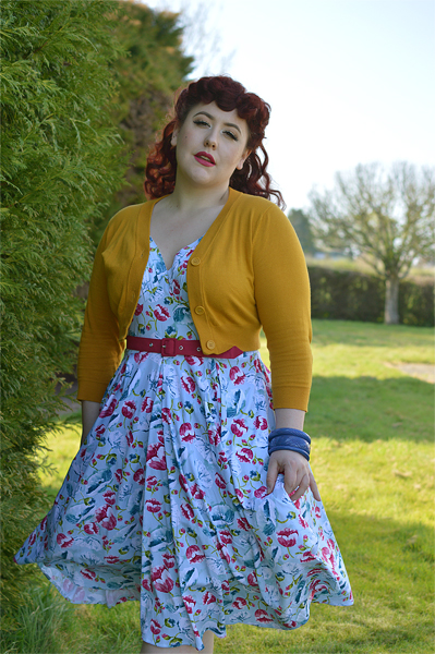Bassie-Regina dress gifted by Miss Candyfloss plus size pinup fit size review Miss Amy May