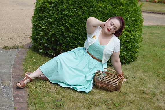 Miss Amy May reviews the tan Martinique wedges gifted by Hotter Shoes