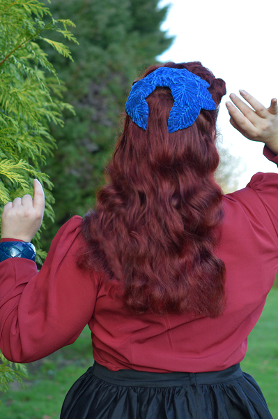 Rachel hat handmade by Belbeina Lee modelled by Miss Amy May