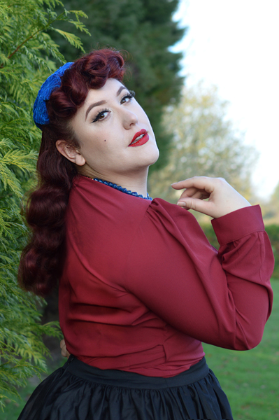 Rachel hat handmade by Belbeina Lee modelled by Miss Amy May