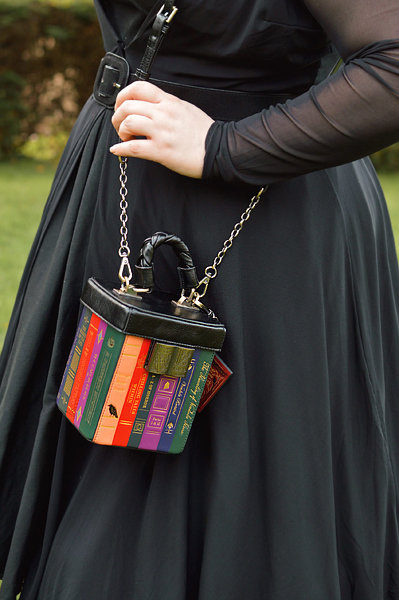 Miss Amy May reviews the Vendula London Ghoulevard Books Box Bag