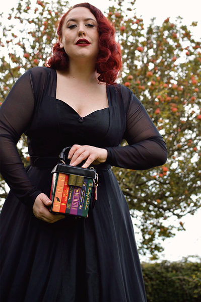 Miss Amy May reviews the Vendula London Ghoulevard Books Box Bag