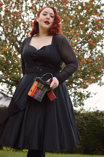 Miss Amy May reviews the Vendula London Ghoulevard Books Box Bag