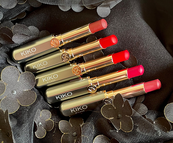 KIKO MILANO New 10 hour Unlimited Stylo lipstick review and wear test, swatches. Nars Powermatte lipstick dupe