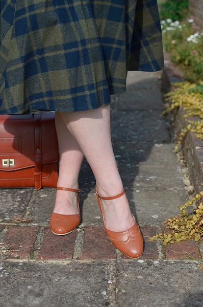 Miss Amy May Models the Noisette Dorian flats by Charlie Stone Shoes for review