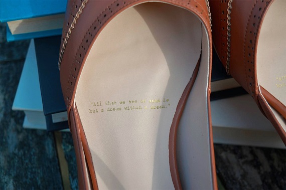 Miss Amy May Models the Noisette Dorian flats by Charlie Stone Shoes for review